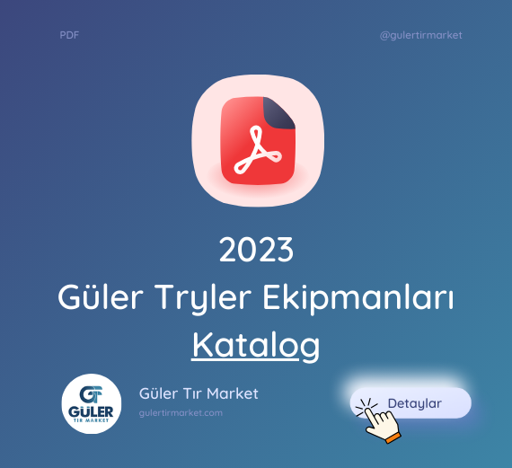 2023 Güler Tryler Ekipmanları Katalog