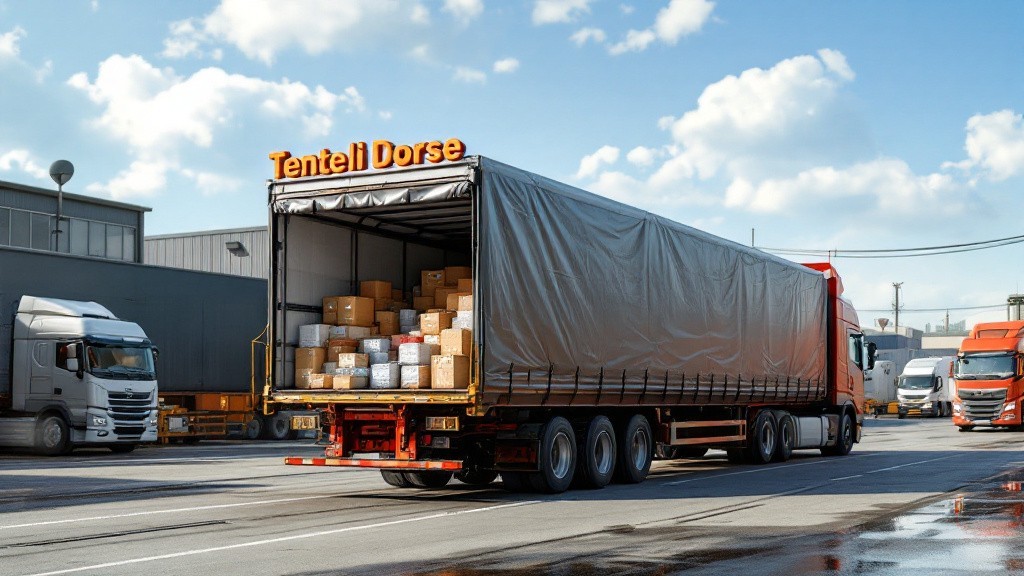 Tenteli Dorse Modeli Güler Tır Market