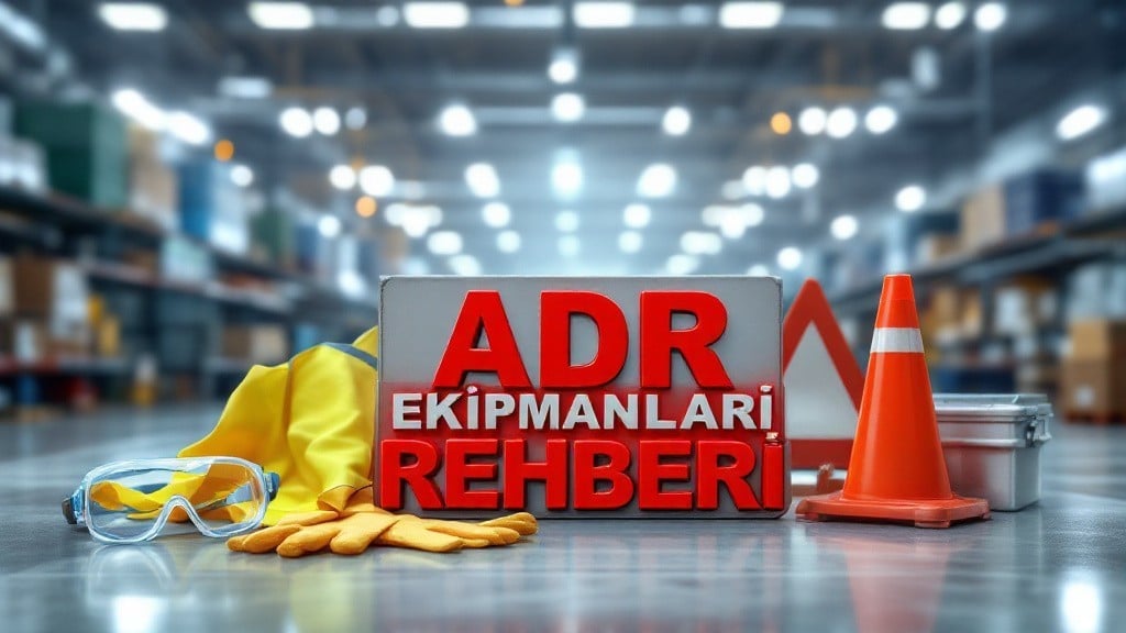 ADR güvenlik ekipmanları, reflektör, gaz maskesi, gözlük, adr feneri, adr set içeriği