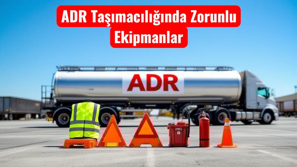 ADR taşımacılığında zorunlu ekipmanlar ve güvenlik talimatları