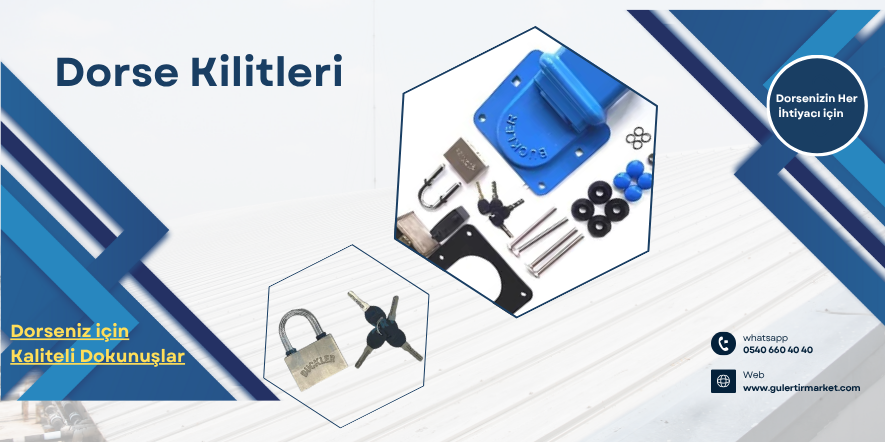 Frigo dorse kapı kilidi, gizli kilitli sistem, mavi kapak kilidi