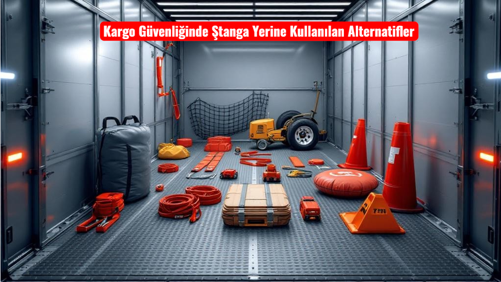 Kargo güvenliğinde ştanga yerine kullanılan yük sabitleme alternatifleri