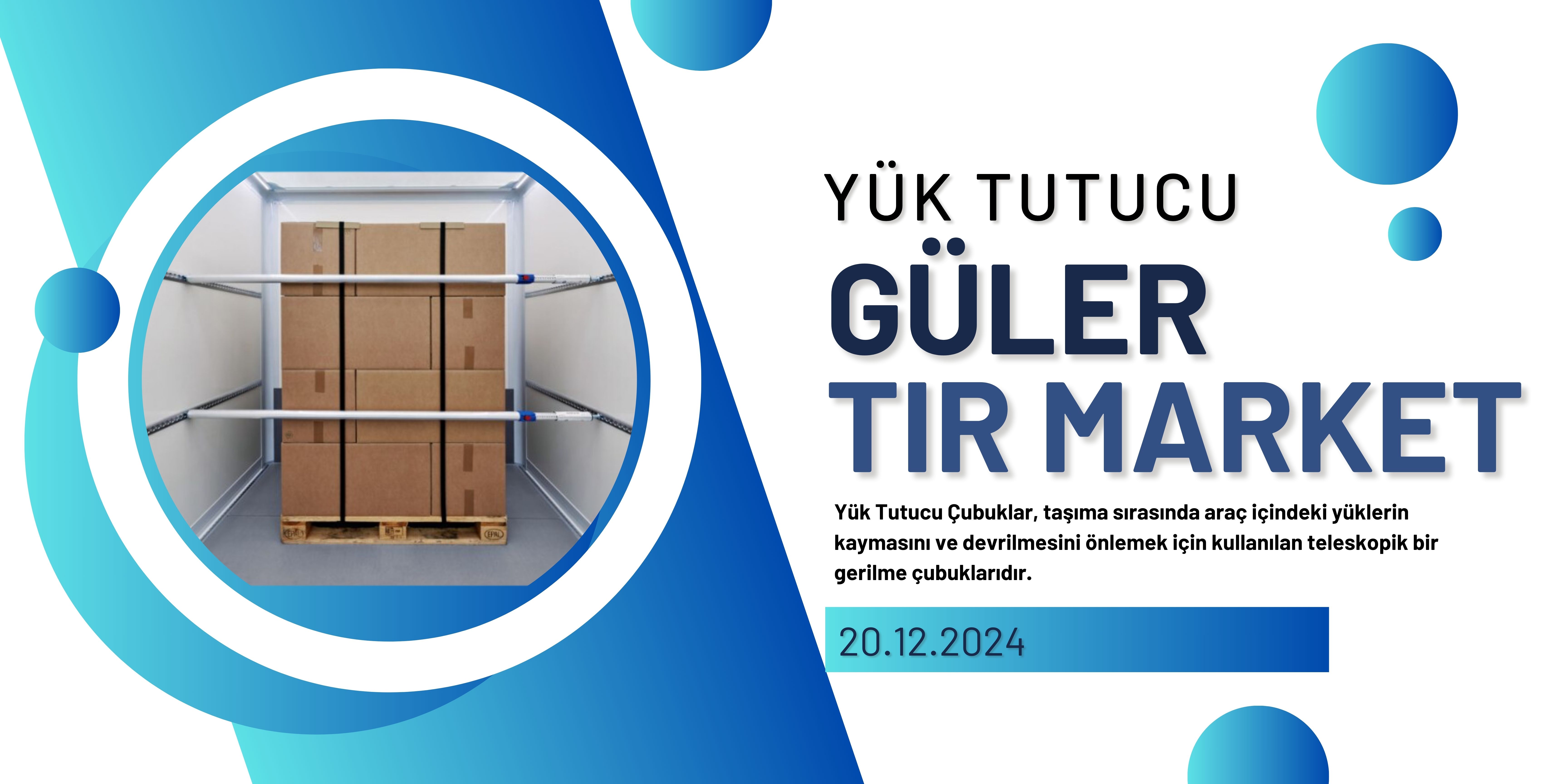 Frigo ve Tenteli Dorse için Yük Tutucu Ştanga Sistemleri – Güler Tır Market