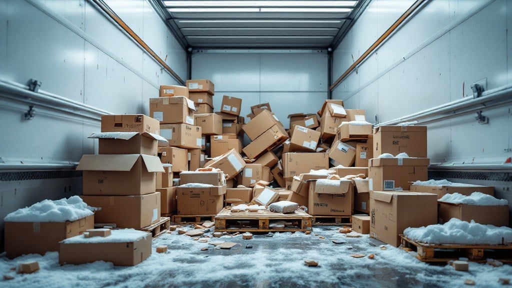 Ştanga kullanılmadığında frigo dorse içi yük kayması