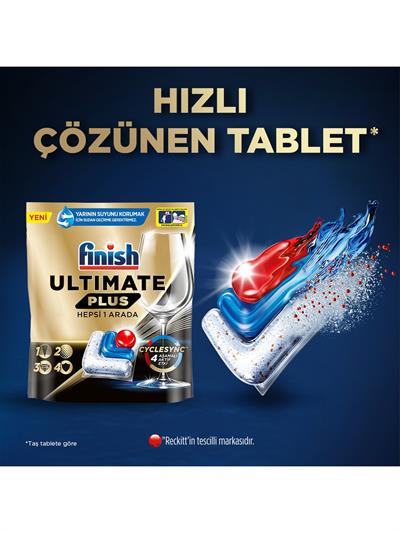  Ultimate Plus 75 Kapsül  Bulaşık Makinesi Deterjanı Tableti