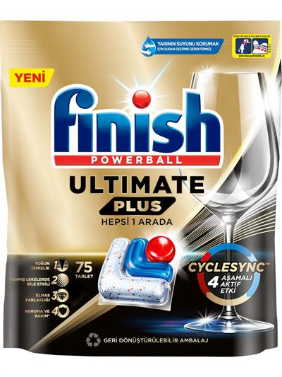  Ultimate Plus 75 Kapsül  Bulaşık Makinesi Deterjanı Tableti