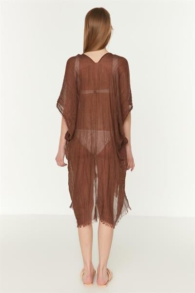 13479-2 Kahverengi Pareo
