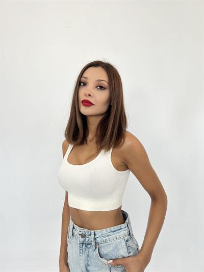 15537 RİPLİ BRA-EKRU