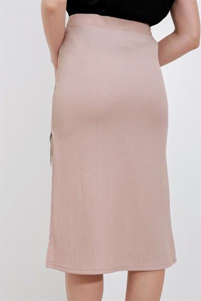 1890 Zincir Detaylı Etek - Bisküvi