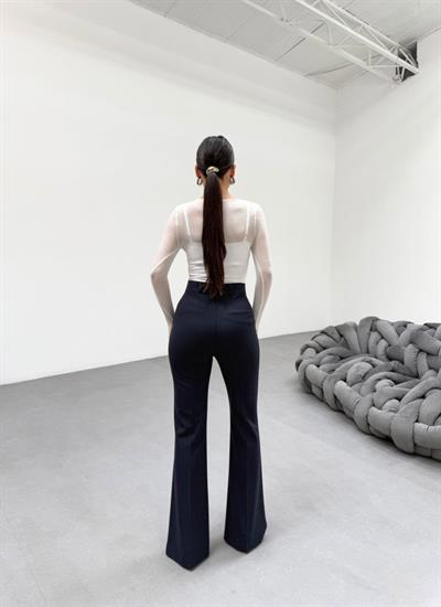 230 Gr Poly Viscose Full Lycra İspanyol Paça Pantolon