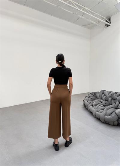 230 Gr Poly Viscose Full Lycra Metal Toka Aksesuarli Pantolon