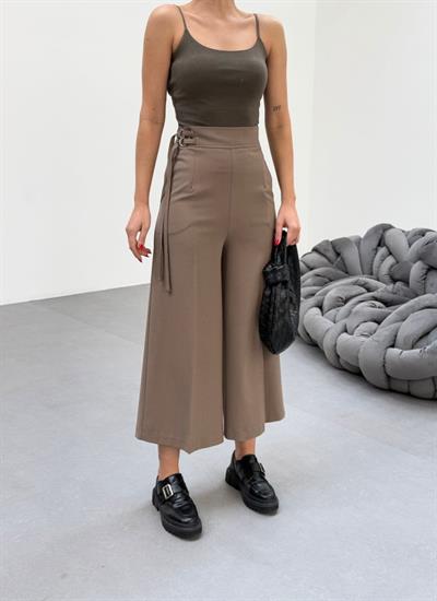 230 Gr Poly Viscose Full Lycra Metal Toka Aksesuarli Pantolon