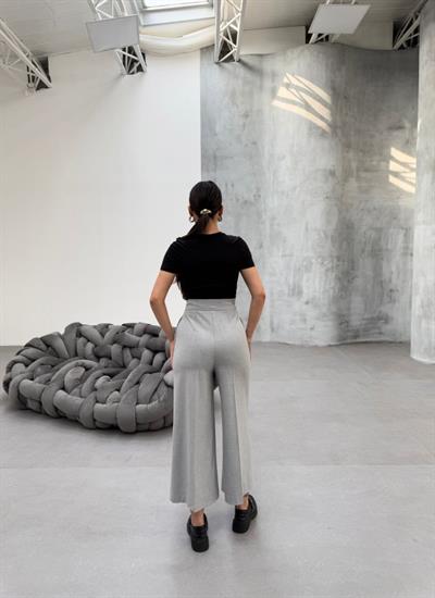 230 Gr Poly Viscose Full Lycra Metal Toka Aksesuarli Pantolon