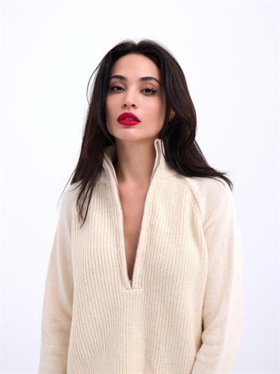 3309 FERMUARLI KAZAK-KREM