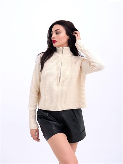 3309 FERMUARLI KAZAK-KREM