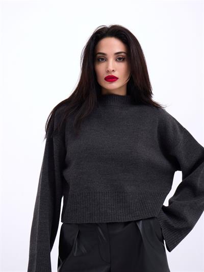 3628 KOL GENİŞ KAZAK-ANTRASİT