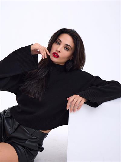 3628 KOL GENİŞ KAZAK-SİYAH