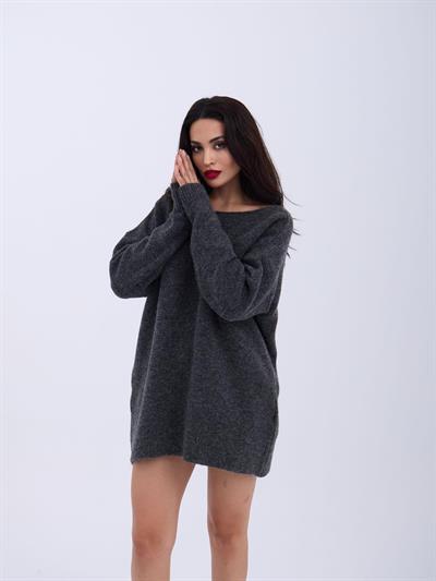 43221 TRİKO ARKA V SALAŞ KAZAK-ANTRASİT