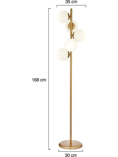 5 li Eskitme Modern Tasarım Metal Lambader