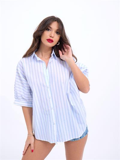 5190 GÖMLEK-LOS ANGELES ÇİZGİLİ