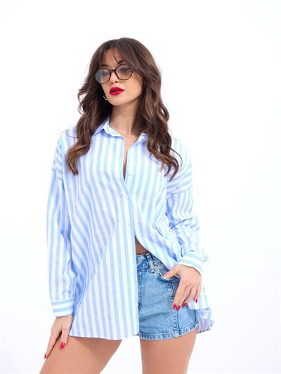 5213 GÖMLEK-NEW YORK ÇİZGİLİ