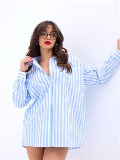 5213 GÖMLEK-NEW YORK ÇİZGİLİ