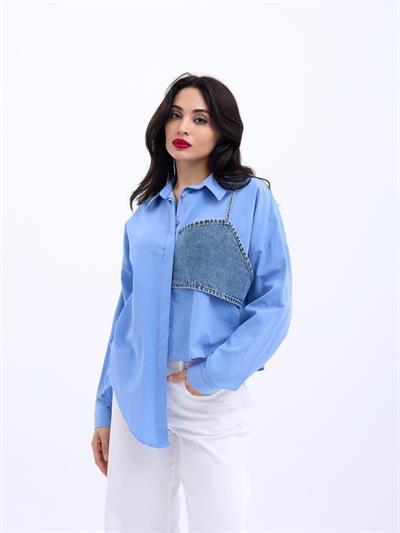 5419 GÖMLEK-KOYU MAVİ