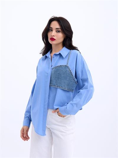 5419 GÖMLEK-KOYU MAVİ