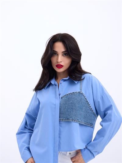 5419 GÖMLEK-KOYU MAVİ