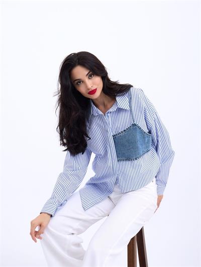 5419 GÖMLEK-WASHİNGTON ÇİZGİLİ