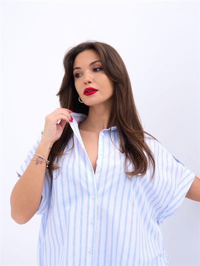 5488 GÖMLEK-LOS ANGELES ÇİZGİLİ