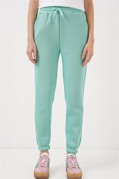 55450 Üç İplik Eşofman Altı - Mint