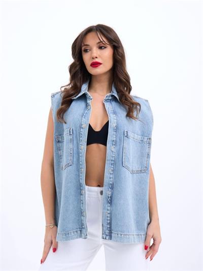 5581 KOT YELEK-MAVİ