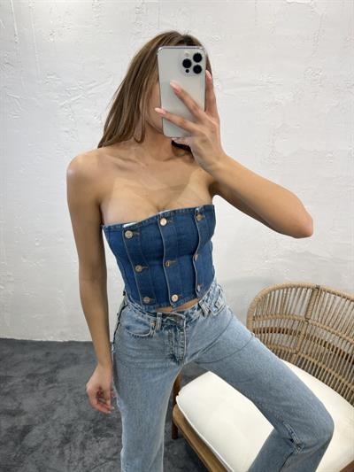 5803 BÜSTİYER-MAVİ