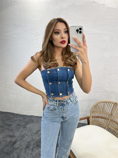 5803 BÜSTİYER-MAVİ