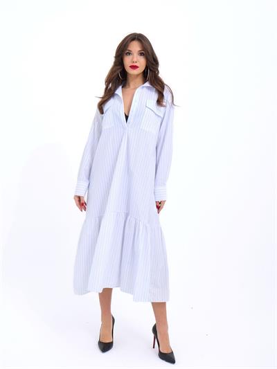 5855 ELBİSE-ATLANTA ÇİZGİLİ