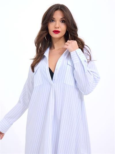 5855 ELBİSE-ATLANTA ÇİZGİLİ