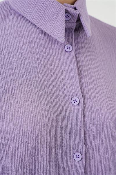 5858 Örme İkili Takım - Lila