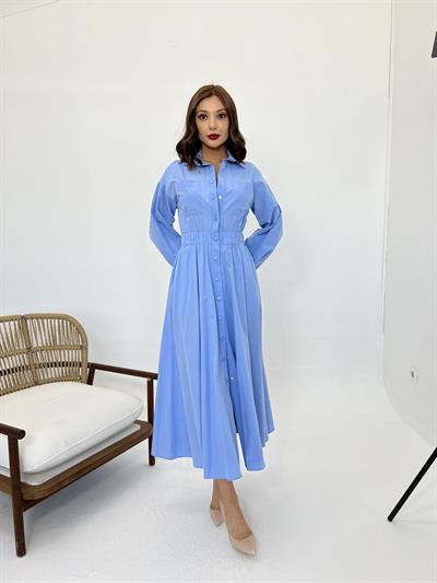 5903 ELBİSE-KOYU MAVİ