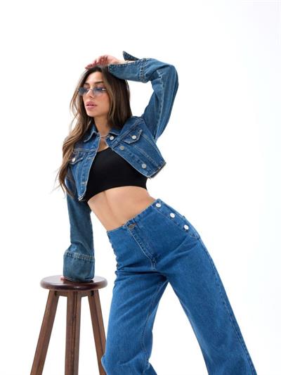 5997 KOT PANTOLON-MAVİ