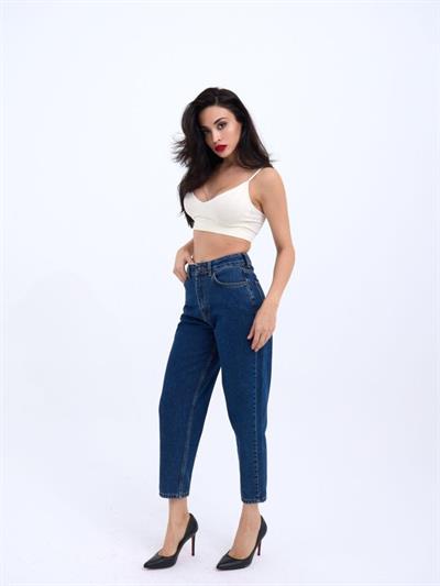 6036 DENİM CARROT FIT-KOYU MAVİ