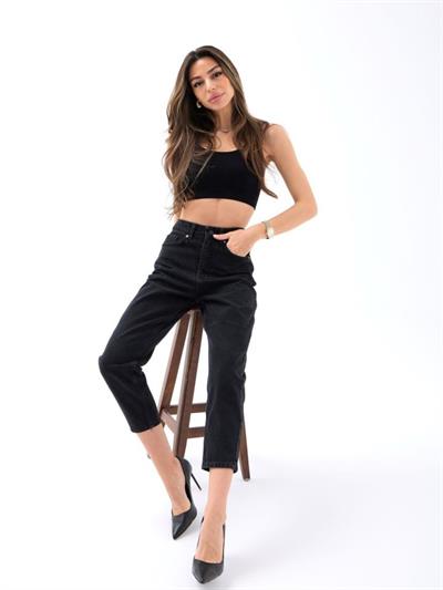 6039 KOT PANTOLON-SİYAH