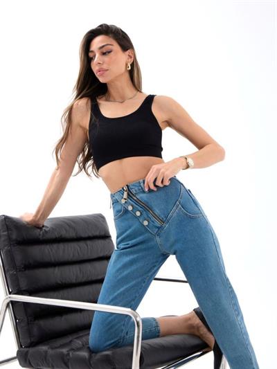 6205 KOT PANTOLON-MAVİ