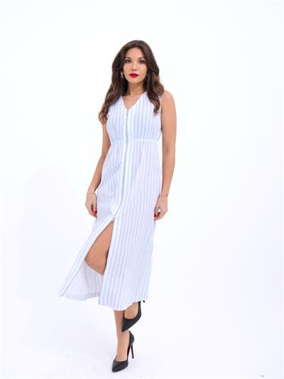 6510 ELBİSE-LOS ANGELES ÇİZGİLİ