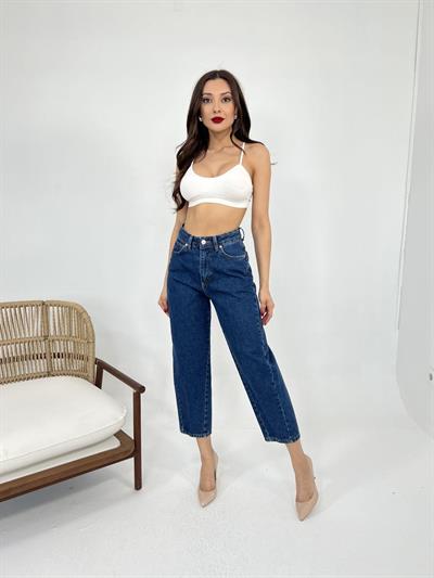 6520 DENİM BALLOON FIT-KOYU MAVİ