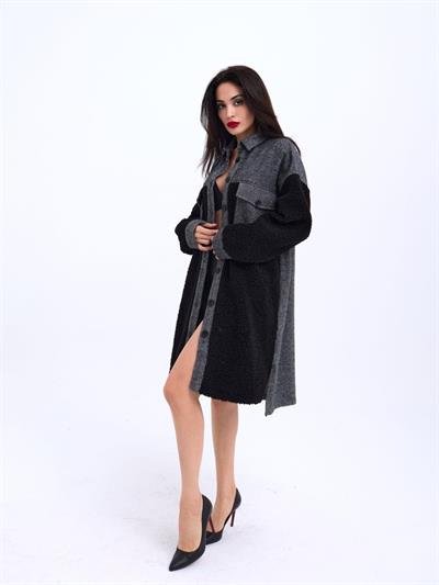 6698 UZUN GÖMLEK-ANTRASİT