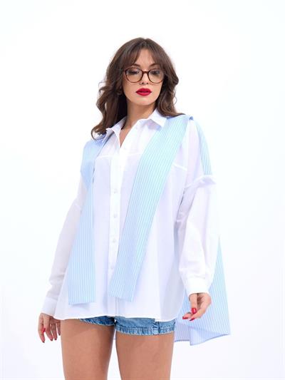 6749 GÖMLEK-SAN DİEGO ÇİZGİLİ