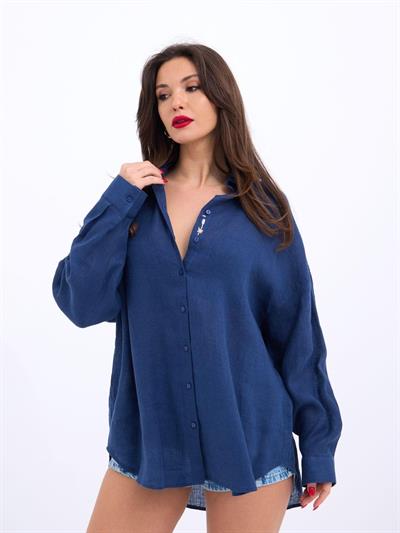 6758 GÖMLEK-LACİVERT