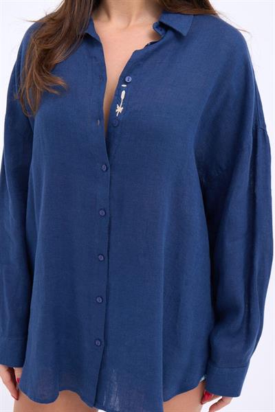 6758 GÖMLEK-LACİVERT