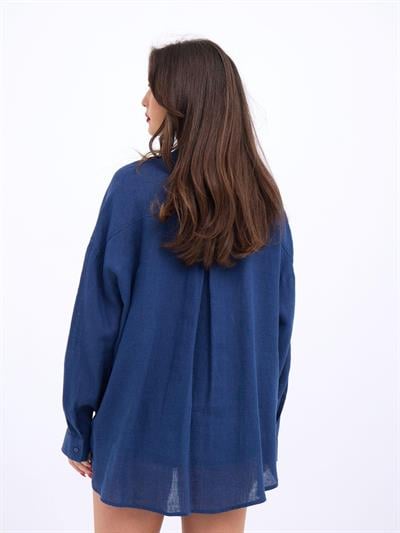 6758 GÖMLEK-LACİVERT